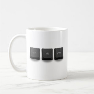 Taza De Café ctrl alt cagar