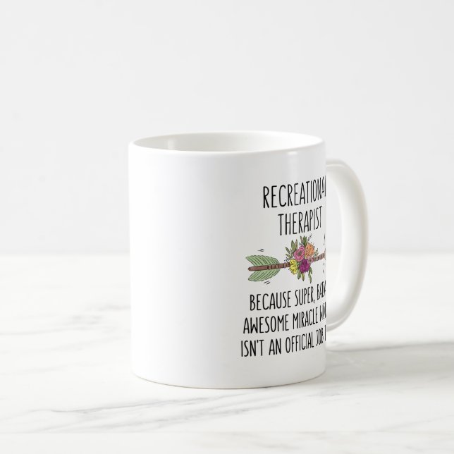 Taza De Café CTRS Terapéutica Recreativa Gira Idea Mug (Anverso derecho)