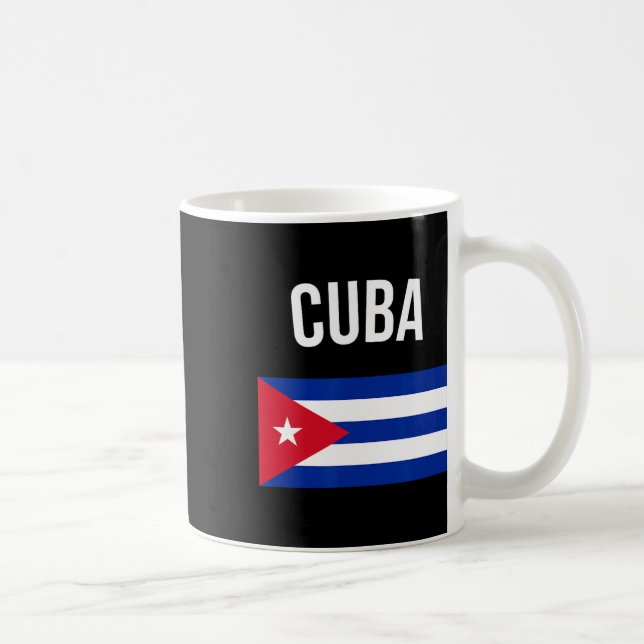 Taza De Café Cu Cun Flag Tee Vacation Travel Gift Souvenir  (Derecha)