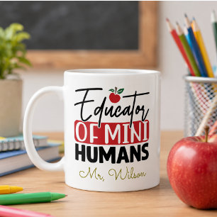 Taza De Café Cuaderno de Educador de Pequeños Humanos – Profeso