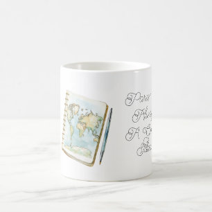 Taza De Café Cuaderno de viaje: París siempre es una buena idea