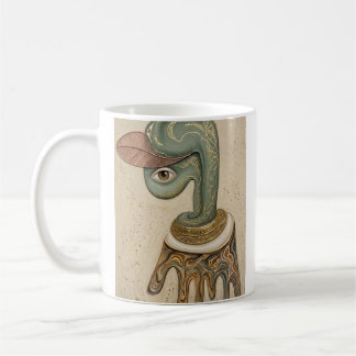 Taza De Café Cuaderno en espiral de arte surrealista cubista ab
