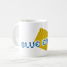 Cuadrado amarillo con vigas y píxeles opuestos Tex