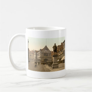 Taza De Café Cuadrado de Shrewsbury, Shropshire, Inglaterra