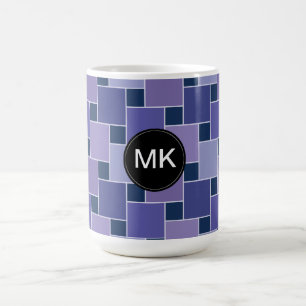 Taza De Café Cuadrados de Ametist