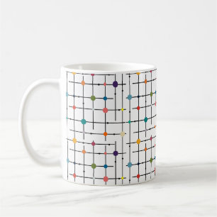 Taza De Café Cuadrícula atómica
