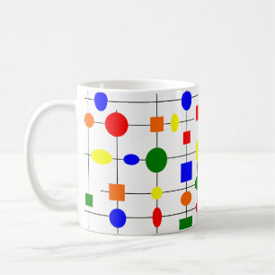 Taza De Café Cuadrícula de Bauhaus