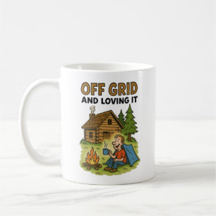 Taza De Café Cuadrícula desactivada