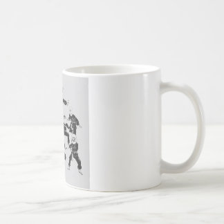 Taza De Café cuadrilla del ninja del meme