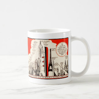 Taza De Café Cuadro de comparación de Queen Mary