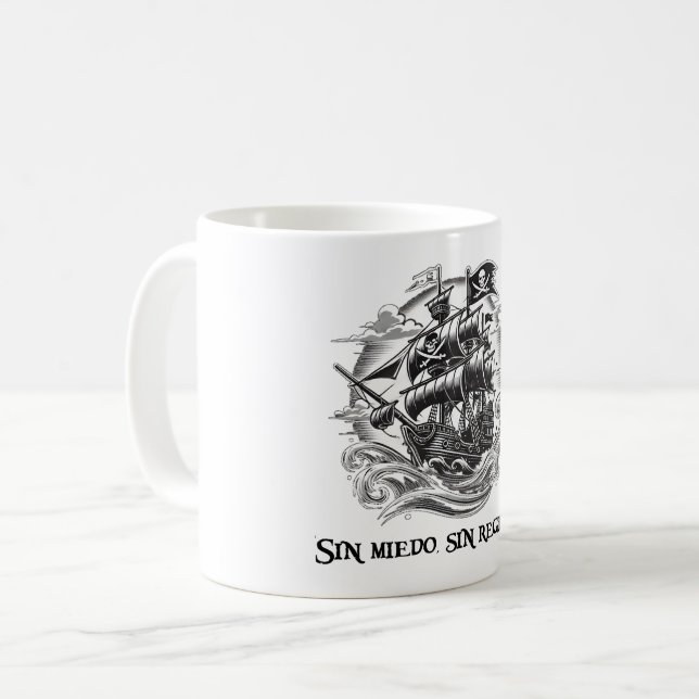 Taza De Café Cuadros (Anverso izquierdo)