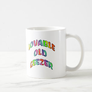 Taza De Café Cuadros adorables de Geezer Mugs