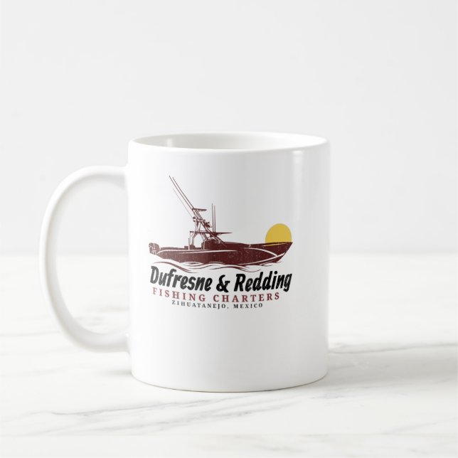 Taza De Café Cuadros De Pesca De Dufresne Y Redén Zihuatanejo  (Izquierda)