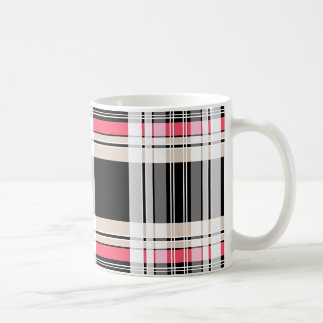 Taza De Café Cuadros escoceses, tartán (Derecha)