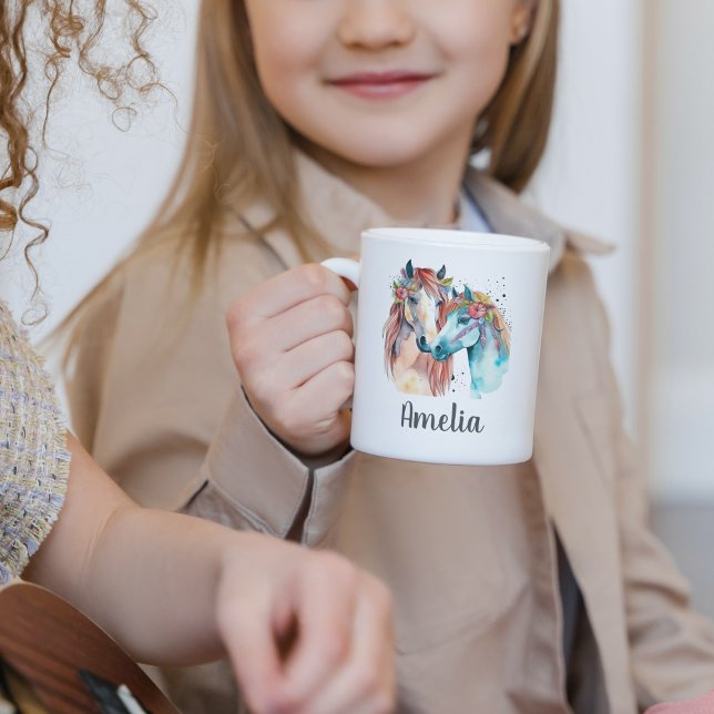 Taza De Café Cuadros Lover Acuarela Nombre Personalizado Niños (Subido por el creador)