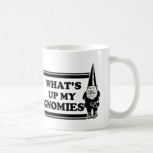 Taza De Café Cuál está encima de mi Gnomies
