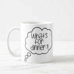 Taza De Café ¿Cuál está para la cena? Cita divertida