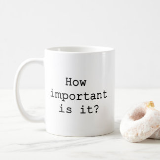 Taza De Café Cuán importante es la tipografía de la cita del es