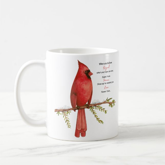 Taza De Café Cuando crees más allá de lo que tu ojo puede ver (Izquierda)