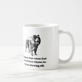 Taza De Café Cuando dios creó perros chinos de perro chino