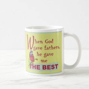 Taza De Café Cuando Dios dio a sus padres© EngMug