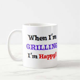 Taza De Café cuando estoy asando a la parrilla
