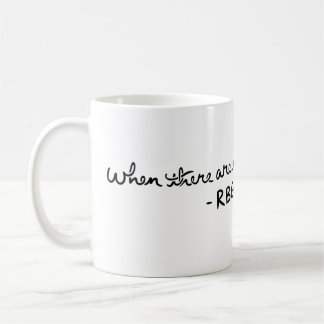 Taza De Café Cuando hay nueve - RBG