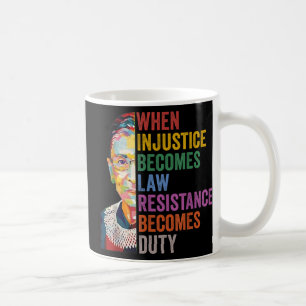 Taza De Café Cuando la injusticia se convierte en deber, la res