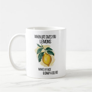 Taza De Café Cuando la vida te da lemas