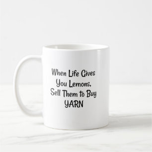 Taza De Café "Cuando La Vida Te Dé Lemones, Véndelos..." Frase