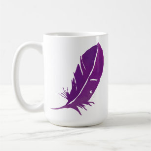 Taza De Café Cuando los ángeles de Aparecer de las plumas están