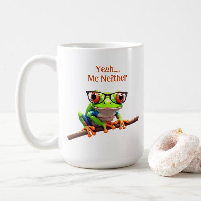 Taza De Café Cuando pedí tu opinión (Con donut)