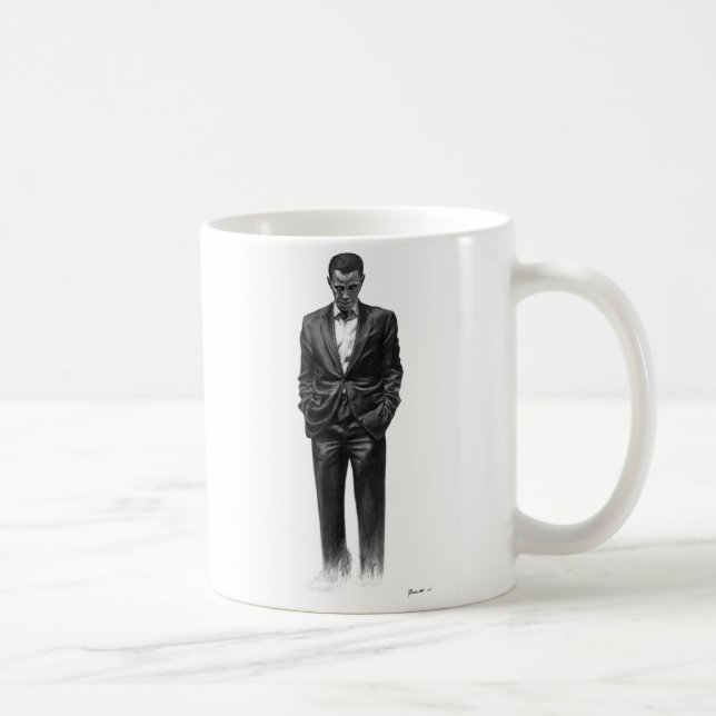 Taza De Café Cuando pienso en la esperanza - zurda asalte (Derecha)