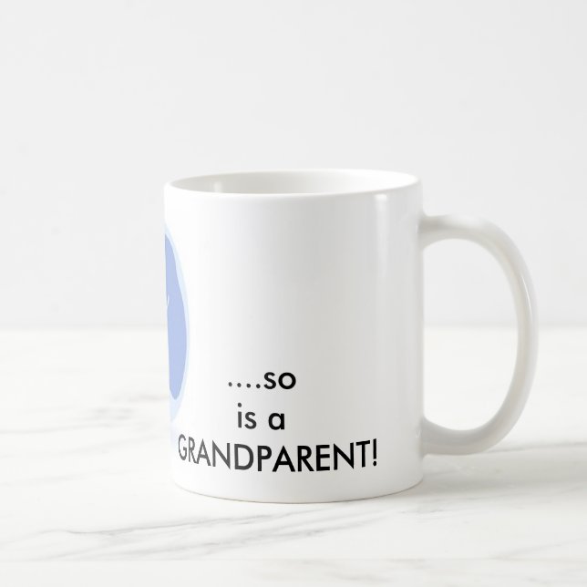 Taza De Café Cuando un niño nace, está tan un abuelo (Derecha)