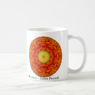 Taza De Café Cuando usted bebe el agua recuerde la fuente. -