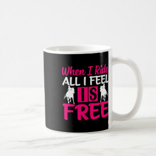 Taza De Café Cuando Viajo Todo Lo Que Siento Es Libre - Ecuestr