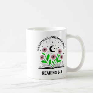 Taza De Café Cuántas Noches a la Semana Deberías Leer 6-7 B