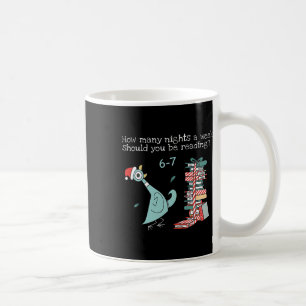 Taza De Café ¿Cuántas noches a la semana deberías leer 6-7 T