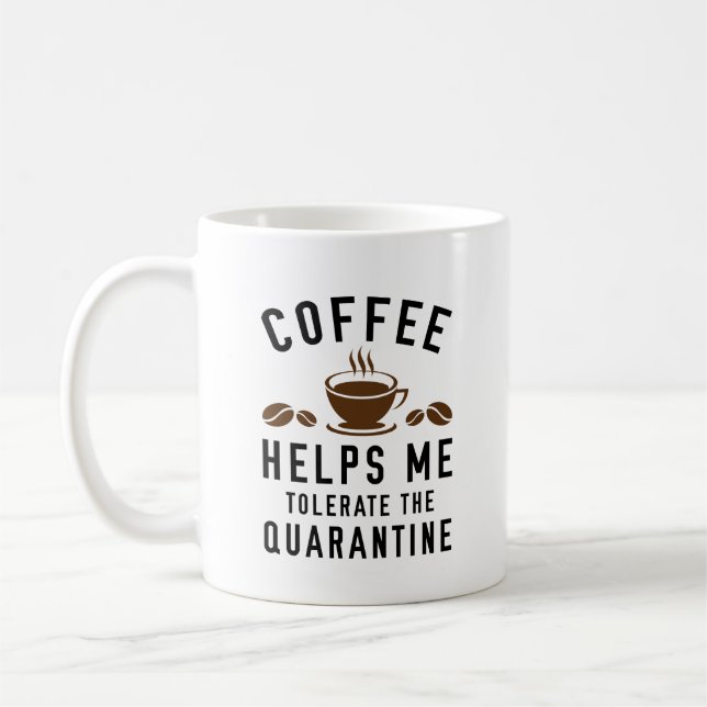 Taza De Café Cuarentena del café (Izquierda)