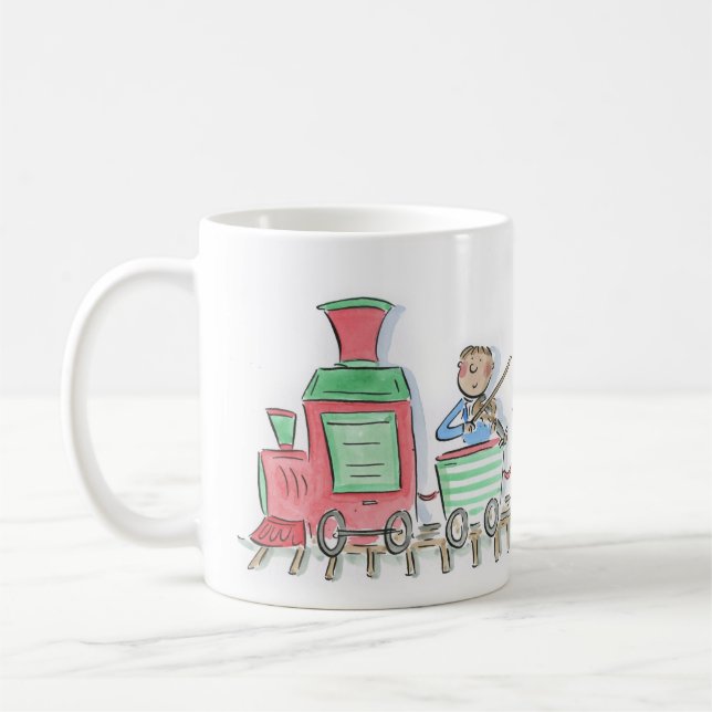 Taza De Café Cuarteto de cadena de tren (Izquierda)