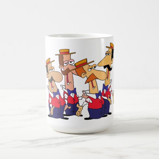 Taza De Café Cuarteto de la barbería (Centro)