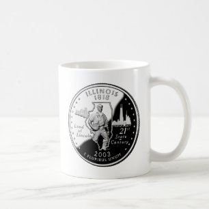 Taza De Café Cuarto de Illinois