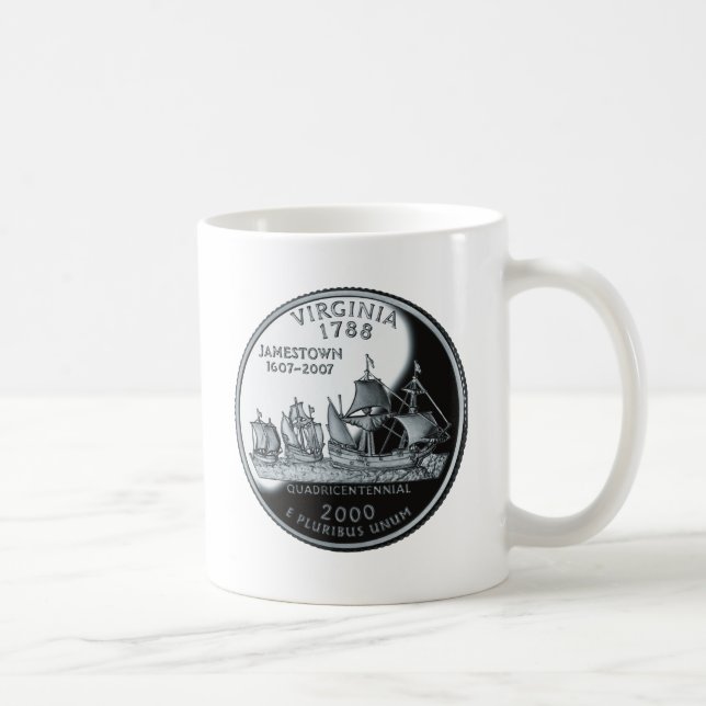 Taza De Café Cuarto de Virginia (Derecha)