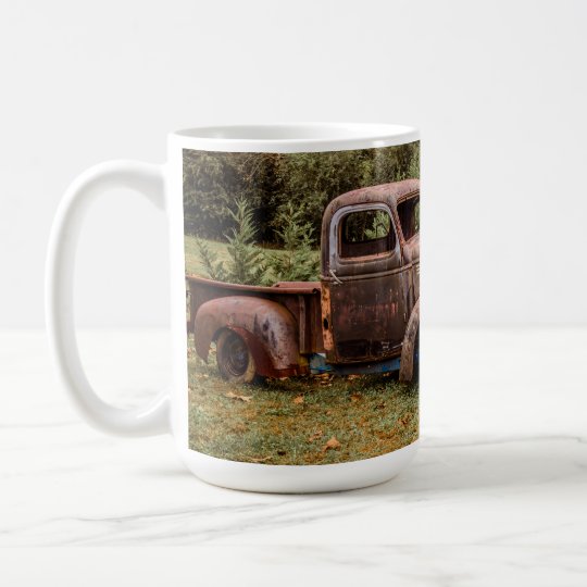 Taza De Café Cuatro camiones viejos