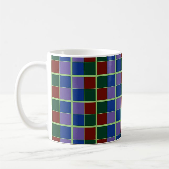 Taza De Café Cuatro colores de fandom controlados (Izquierda)