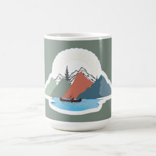 Taza De Café Cuatro estaciones de los Adirondacks