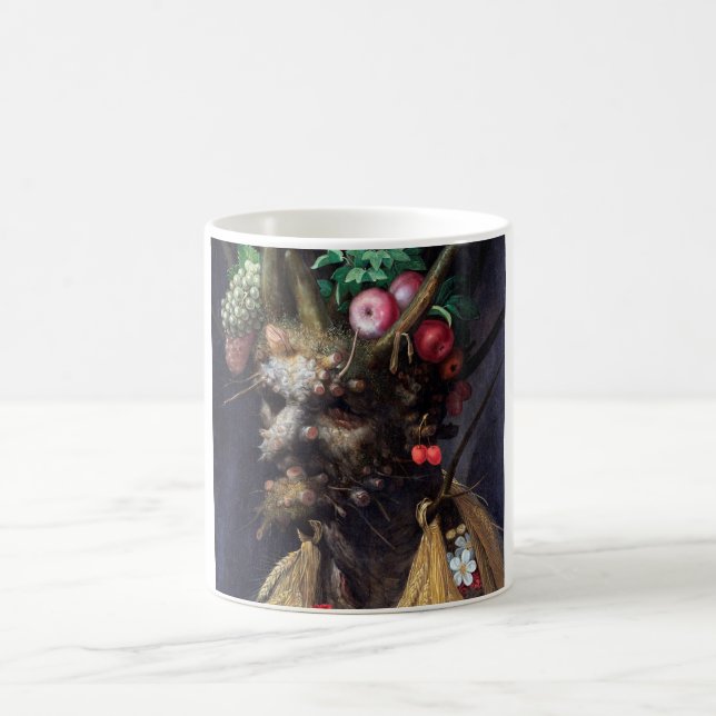 Taza De Café Cuatro estaciones en una sola cabeza, Arcimboldo (Centro)