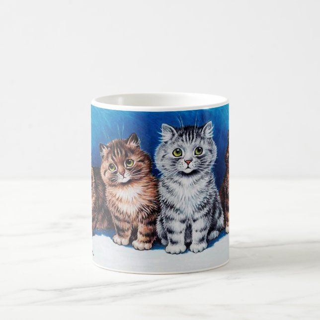 Taza De Café Cuatro gatitos, Louis Wain (Centro)