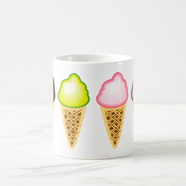 Taza De Café Cuatro Helados (Subido por el creador)