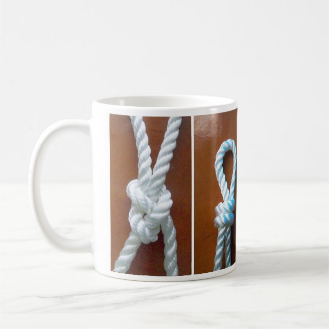 Taza De Café Cuatro nudos de vela (Izquierda)